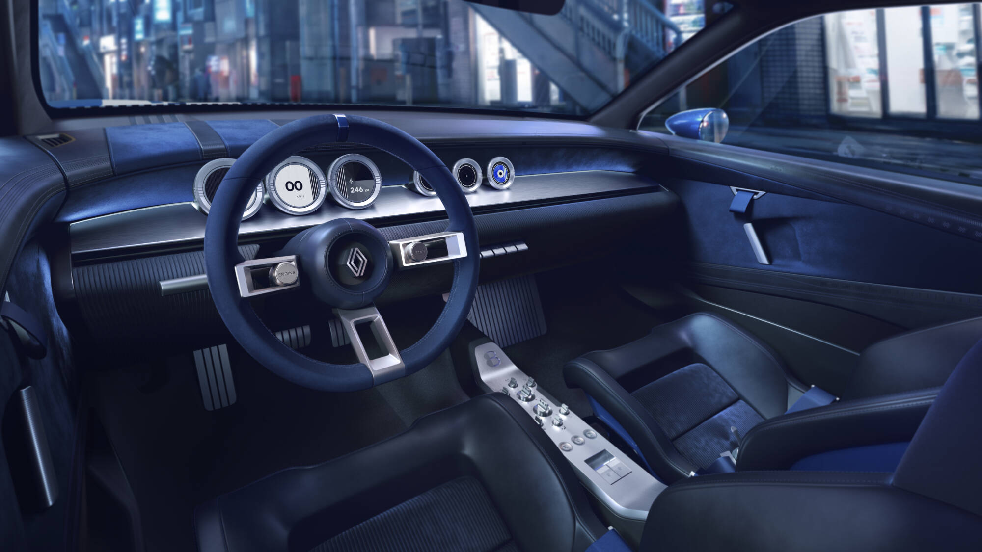 Renault 8 Gordini Concept, 2026 – Interior