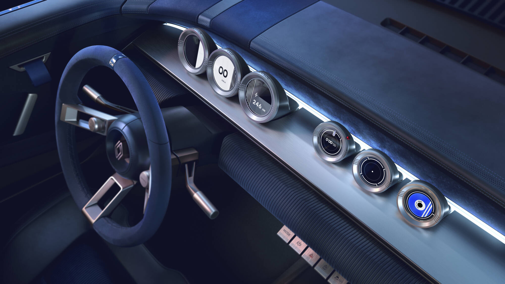 Renault 8 Gordini Concept, 2026 – Interior