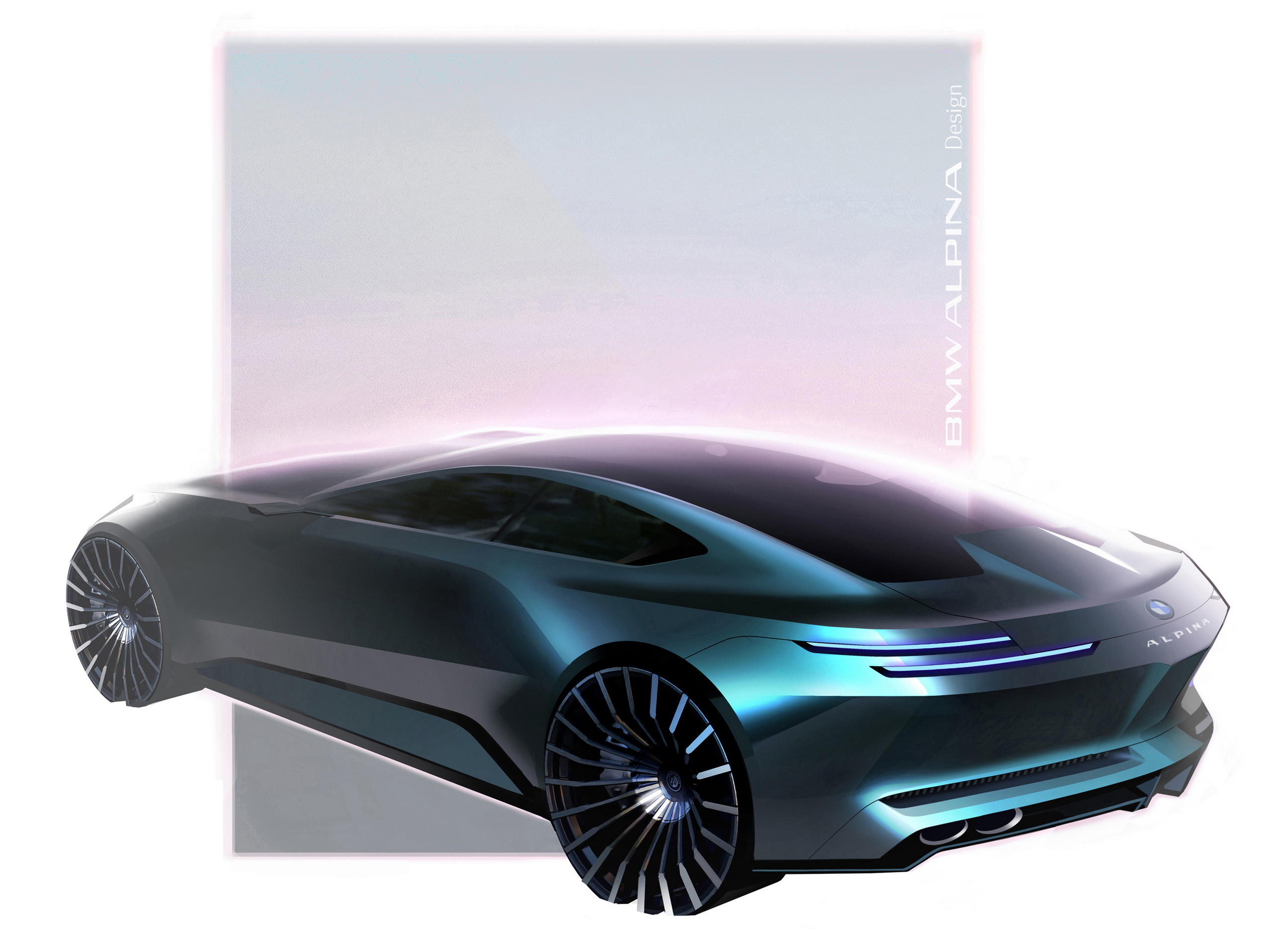 Vision BMW Alpina Concept, 2026 – Design Sketch