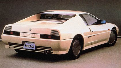 Nissan MID4 Prototype, 1985
