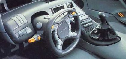 Pontiac Banshee Concept, 1988 - Interior
