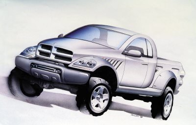 Dodge Power Wagon, 1999 - Design Sketch