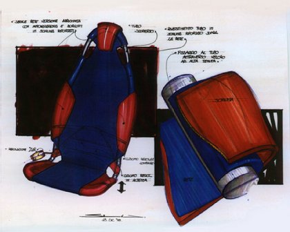 Fiat Ecobasic Concept, 2000 - Design Sketch