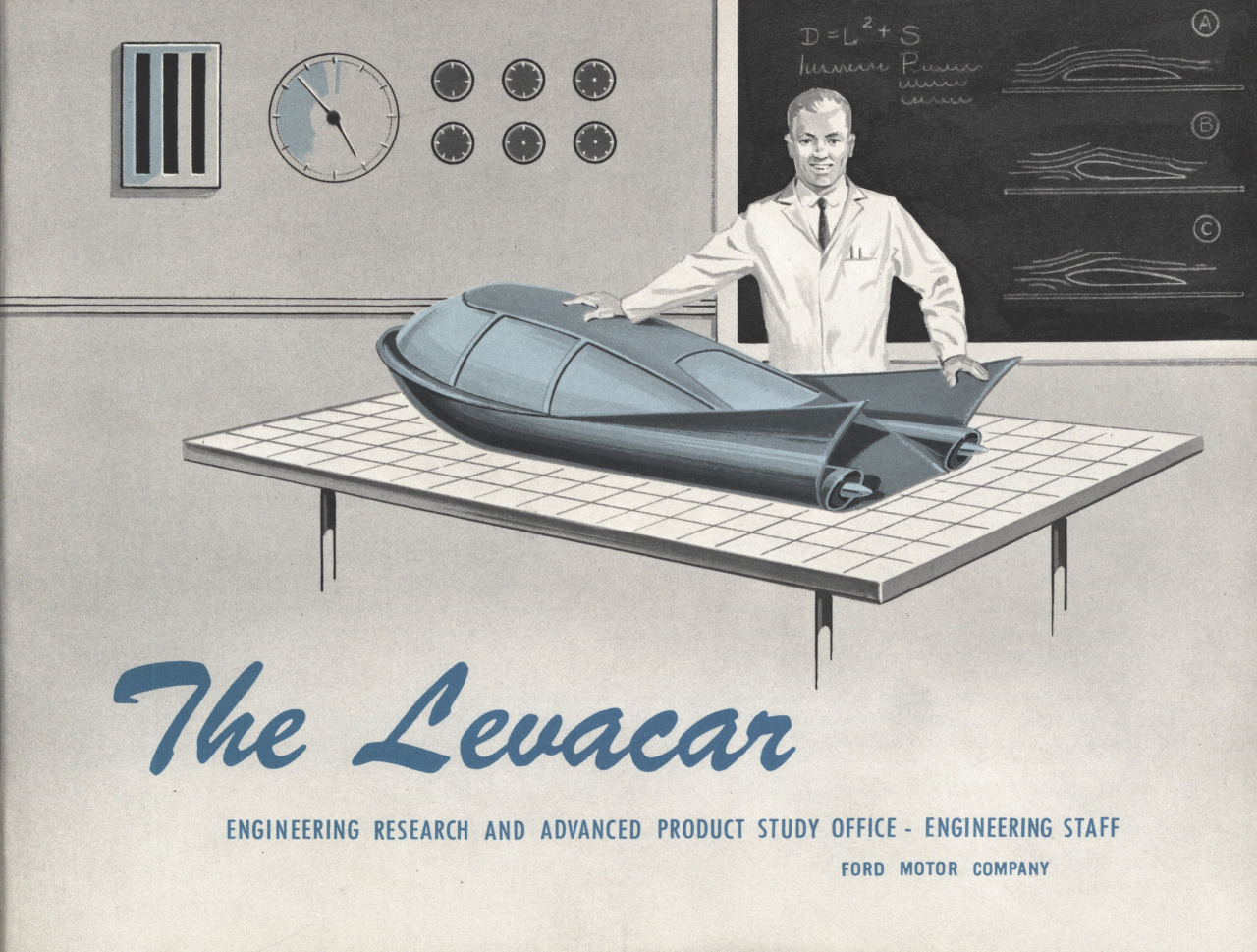 Ford Concept Levacar Brochure, 1959