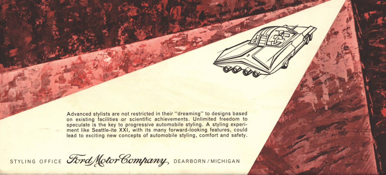 Ford Seattle-ite XXI Brochure, 1962