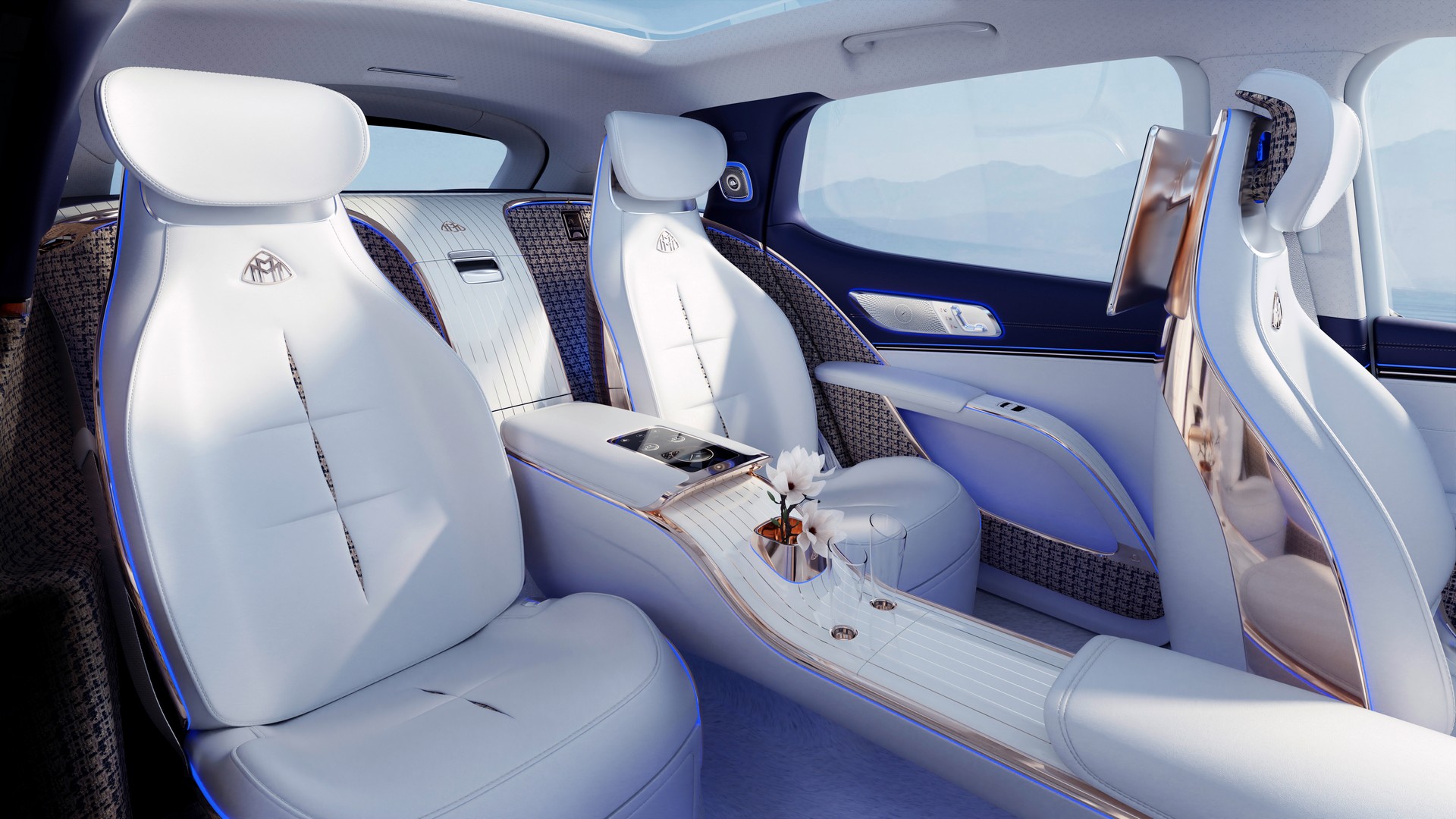 Mercedes-Maybach EQS Concept, 2021 – Interior