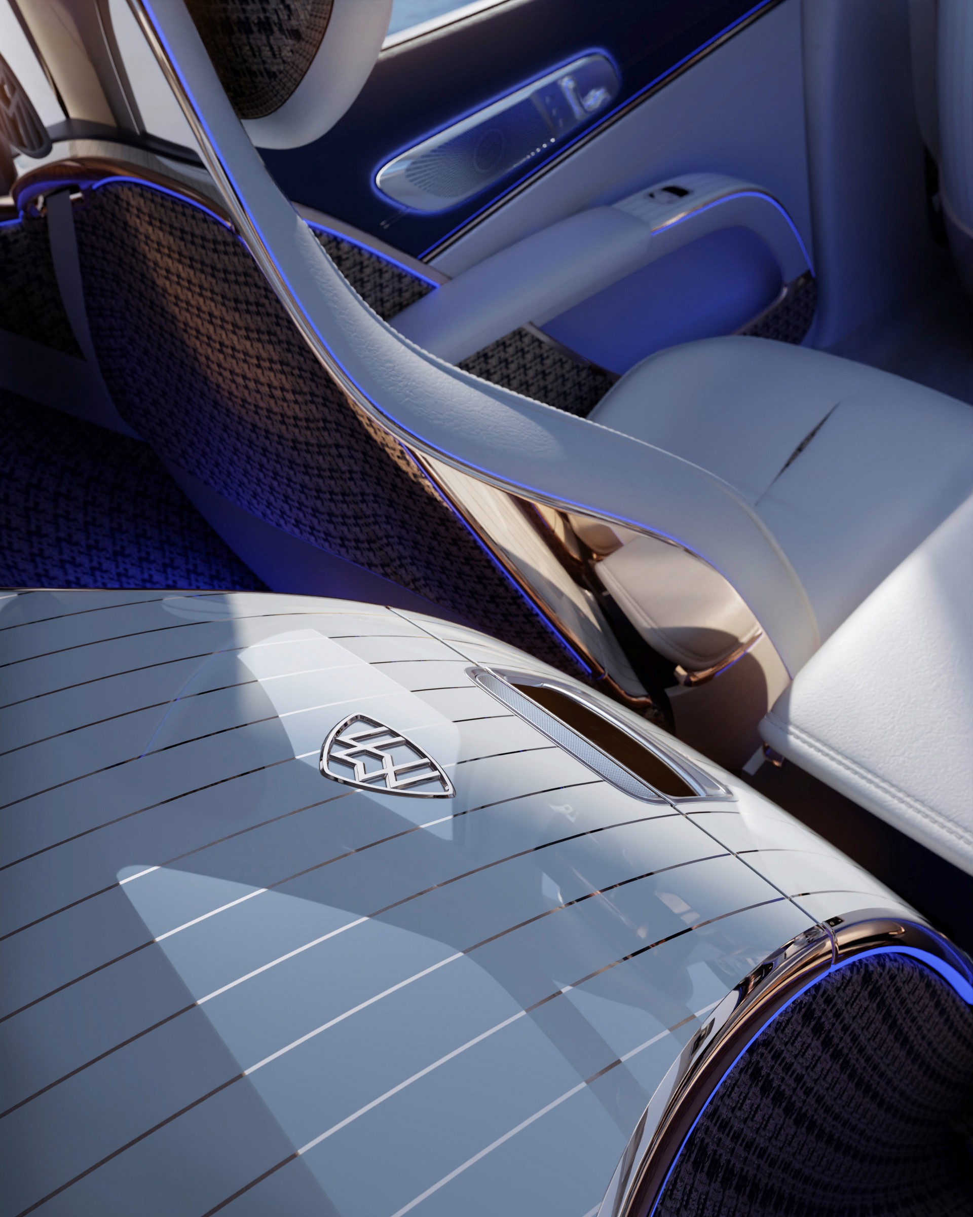 Mercedes-Maybach EQS Concept, 2021 – Interior