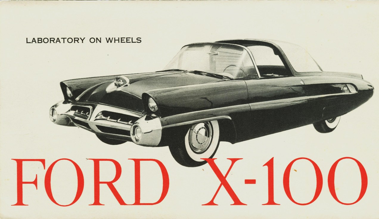 Ford X-100 Laboratory on wheels, 1953 - Brochure Cover