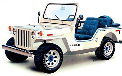 Concept Jeep II - A concept design from American Motors Corporation, 1977
