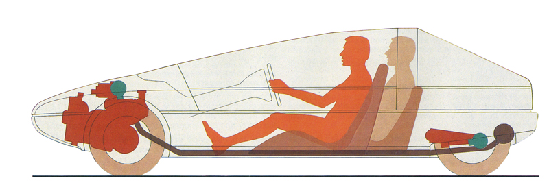 Citroen Karin, 1980 - Layout