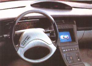 Citroen Activa II Concept, 1990 - Interior