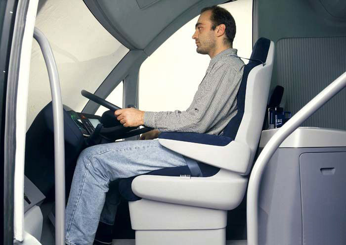 Mercedes-Benz EXT-92, 1992 - Interior