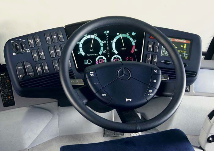 Mercedes-Benz EXT-92, 1992 - Interior