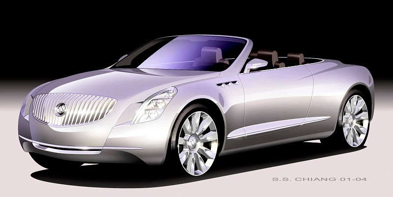 Buick Velite, 2004 - Design Sketch