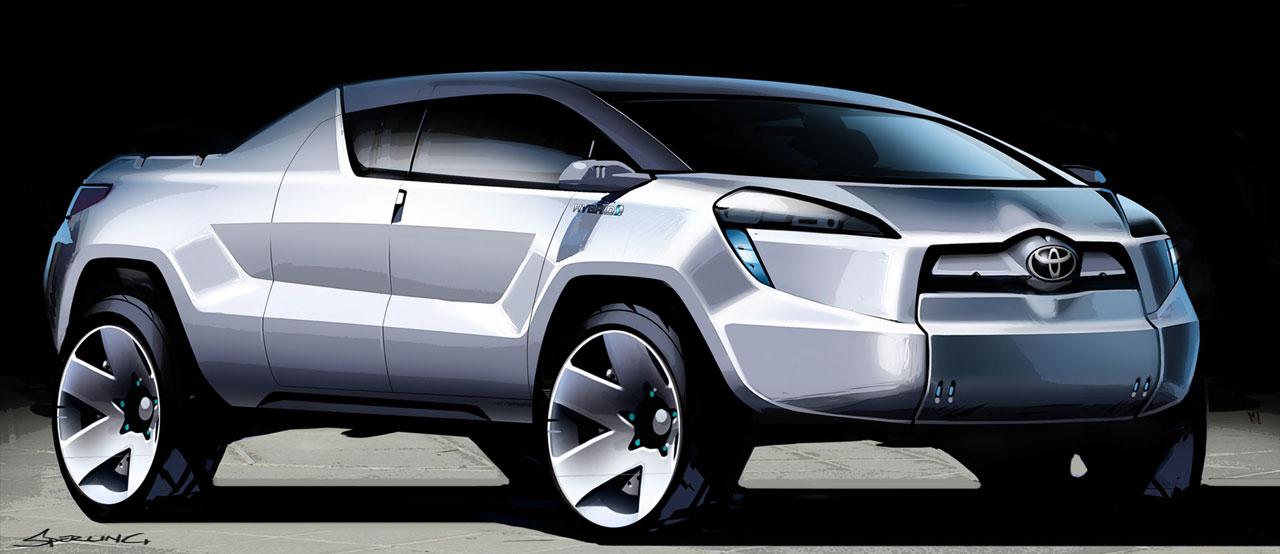 Toyota A-BAT, 2008 – Design Sketch