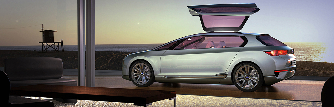 Subaru Hybrid Tourer Concept, 2009