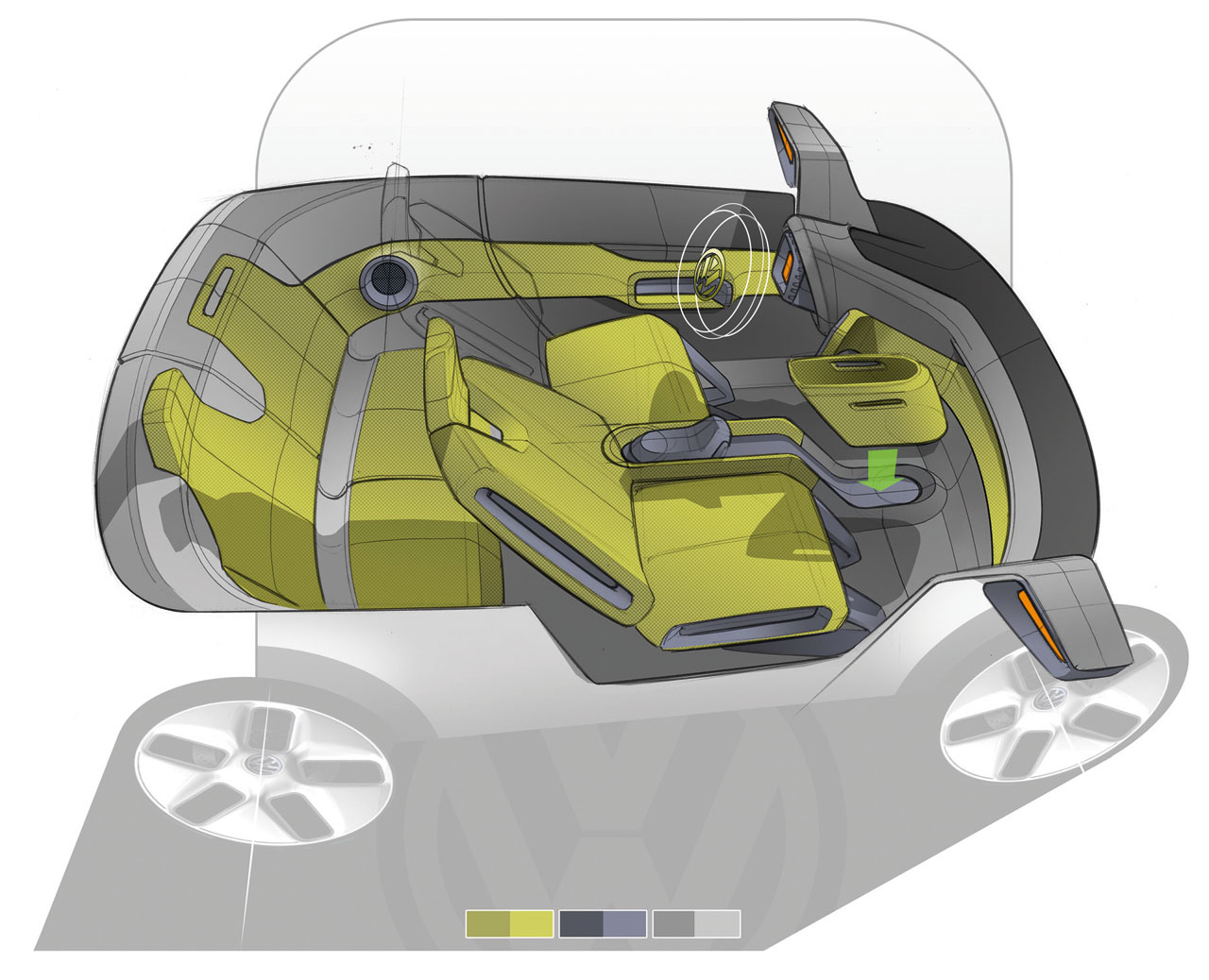 Volkswagen E-Up! Concept, 2009