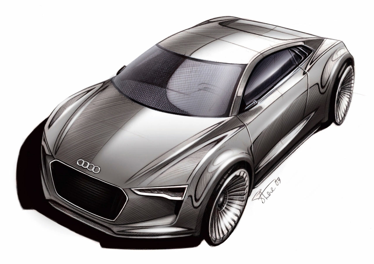 Audi Detroit showcar e-tron, 2010