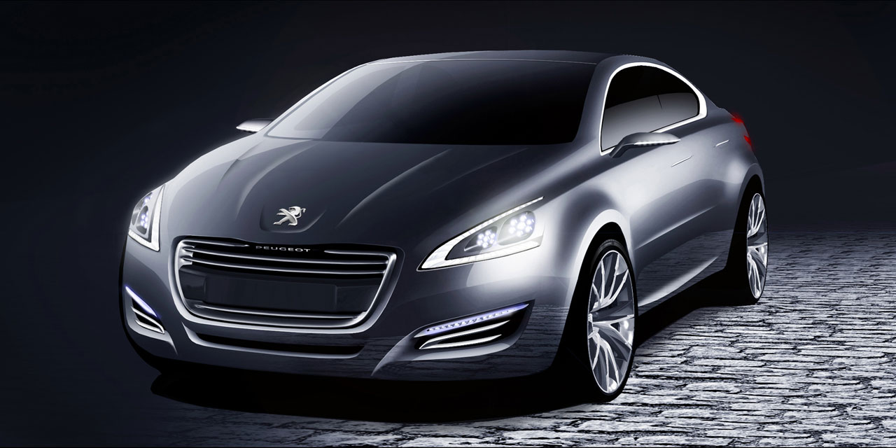 5 By Peugeot Concept Design Sketch 