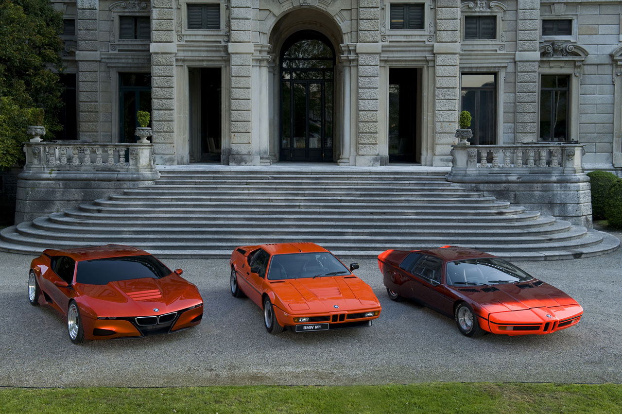 2008 BMW M1 Homage, 1978 BMW M1, 1972 BMW Turbo