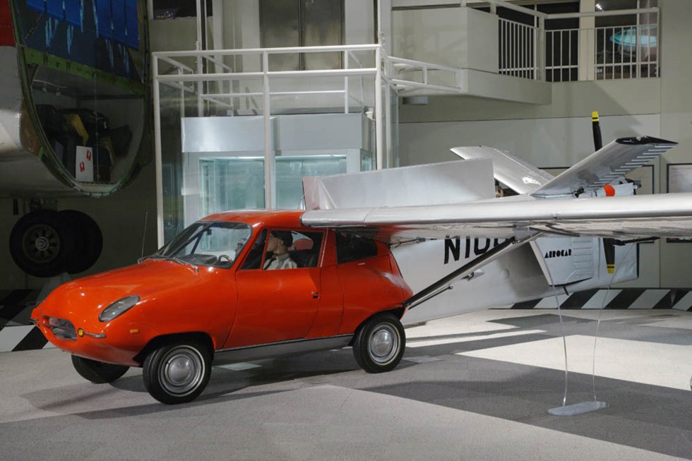 Taylor Aerocar III (1968) on display in the Great Gallery (Photo by Heath Moffatt)