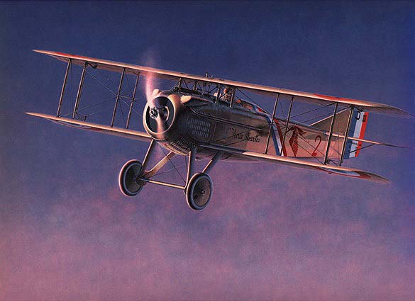 Spad S VII - Illustration: Shigeo Koike