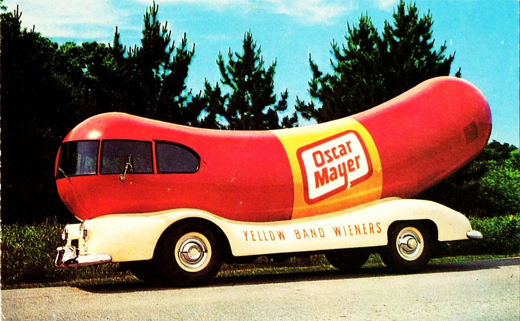 Oscar Mayer Wienermobile, 1950s