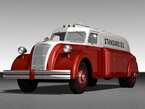 Dodge Airflow Standard Oil of California (1936) - 3D Modeling: Niko Moritz