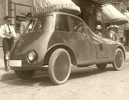 Persu Streamliner (1923):  В поисках идеальной аэродинамики