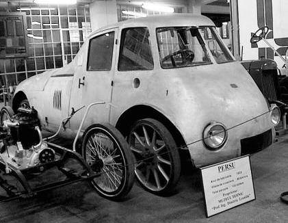 Persu Streamliner (1923):  В поисках идеальной аэродинамики