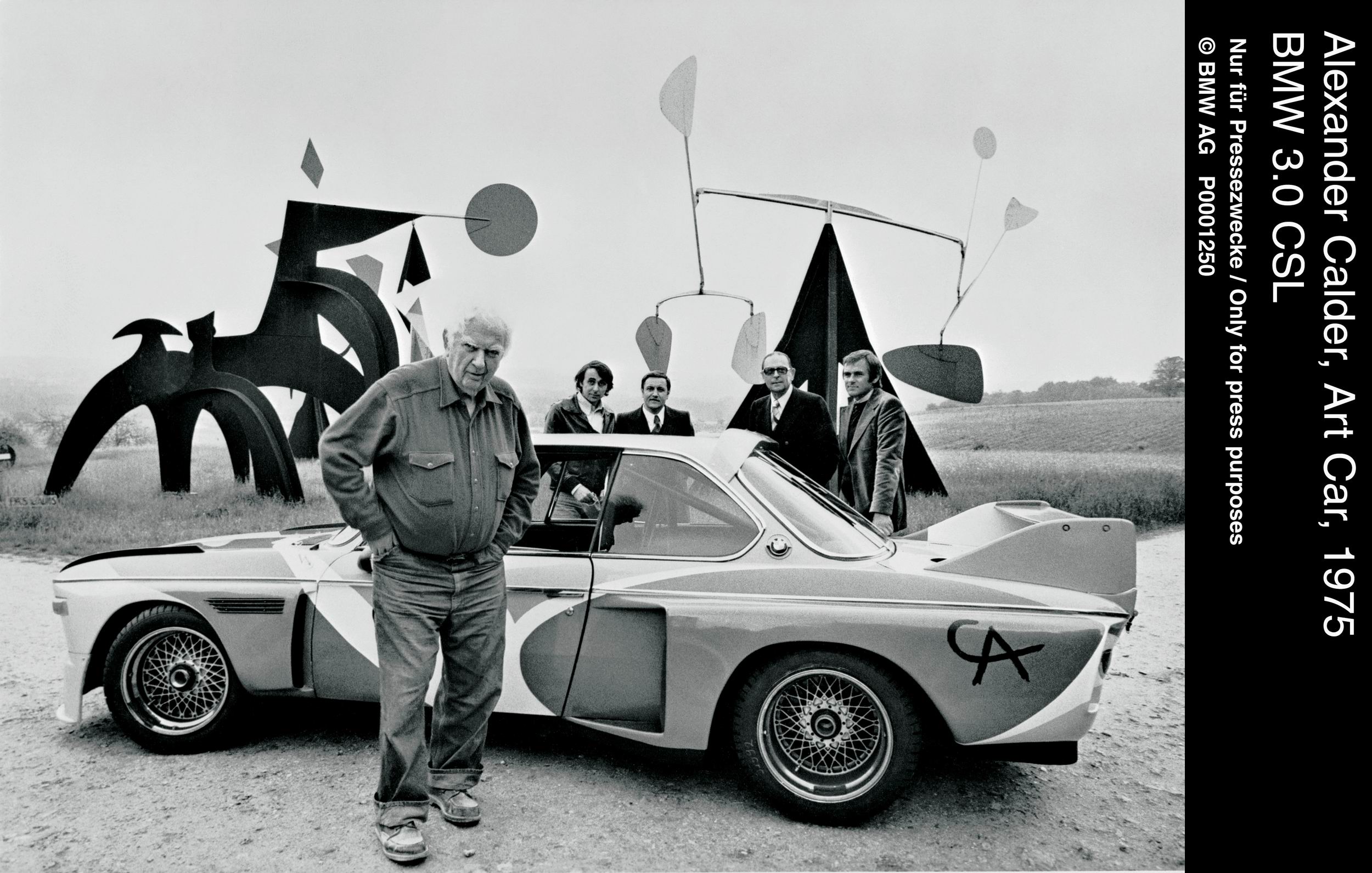 BMW 3.0 CSL Art Car (1975): Alexander Calder