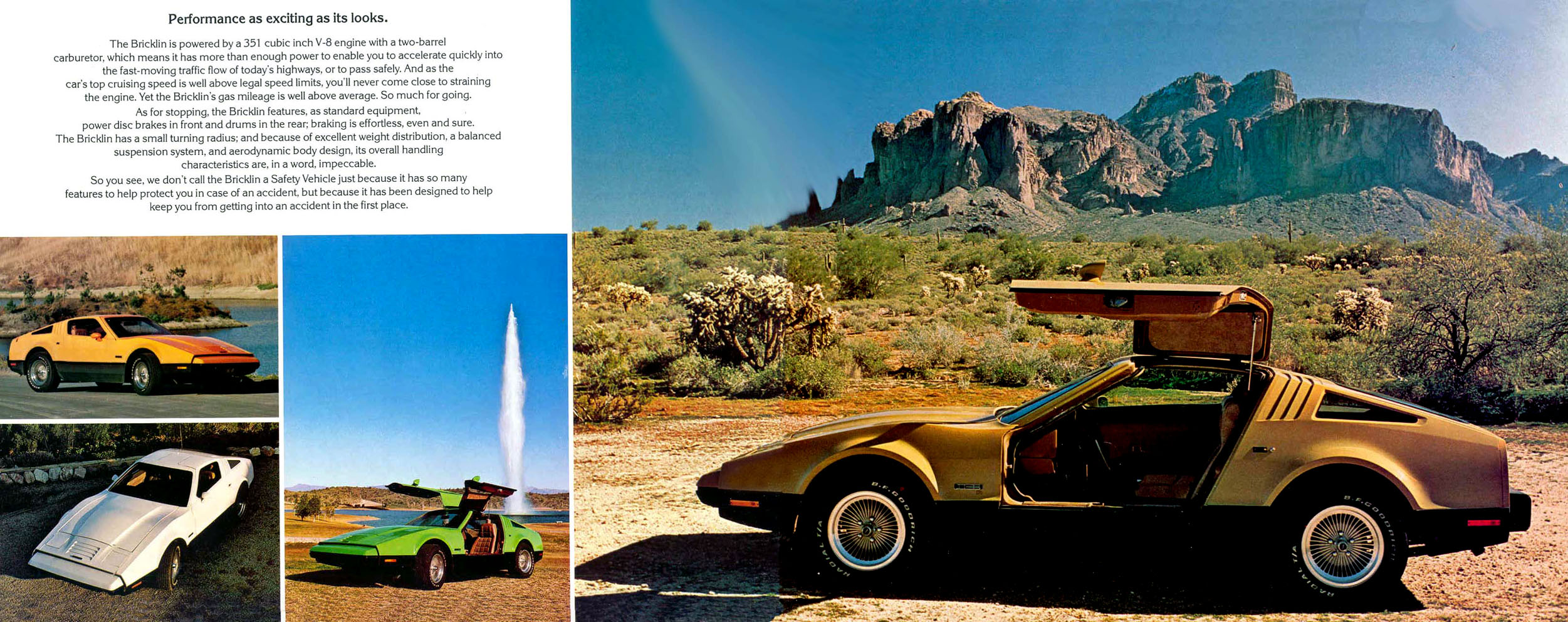 Bricklin SV1 Brochure (1975)