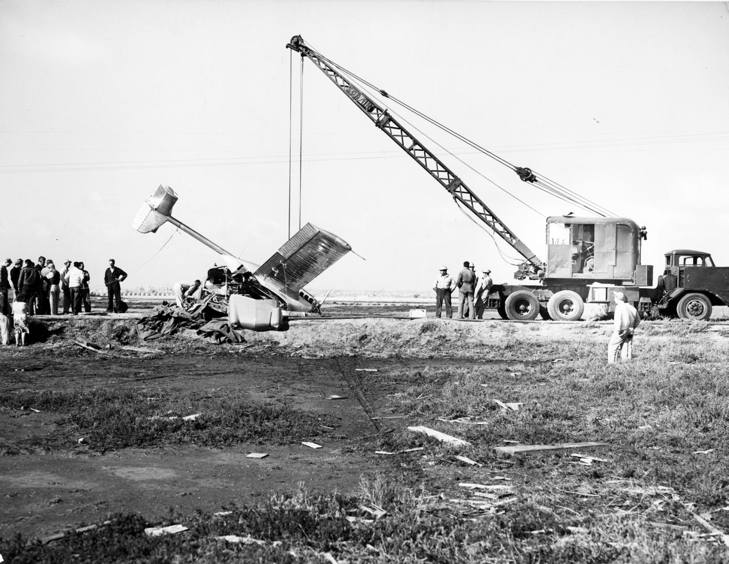 Convair Model 118 ConvAirCar (1947) - 1st Prototype - Crash