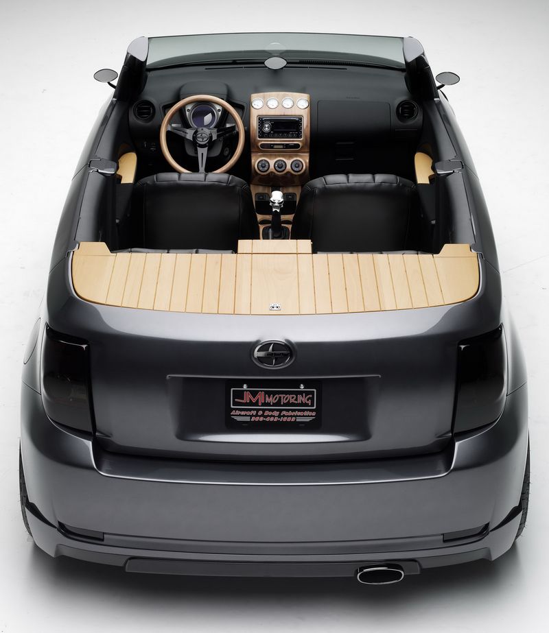 Scion xD Dalek Speedster (2007): чоппинг, шейвинг, шик!