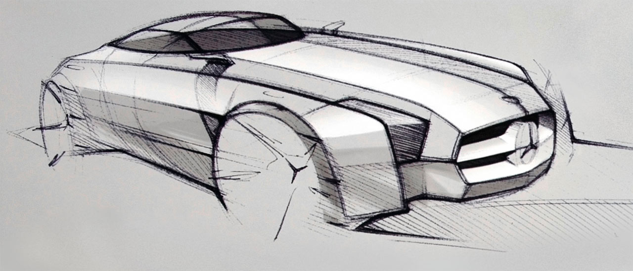 Mercedes-Benz SLS AMG (2010): Крыло чайки