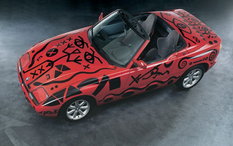 BMW Z1 Art Car # 11 (1991): A. R. Penck
