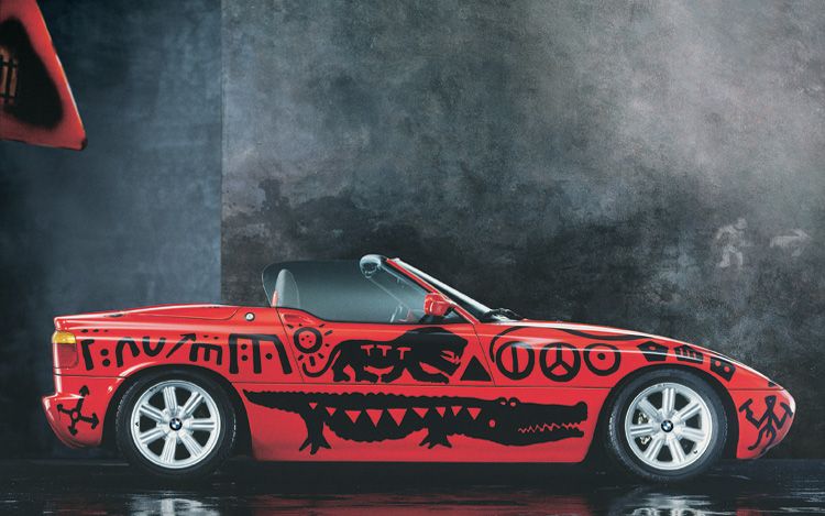BMW Z1 Art Car # 11 (1991): A. R. Penck