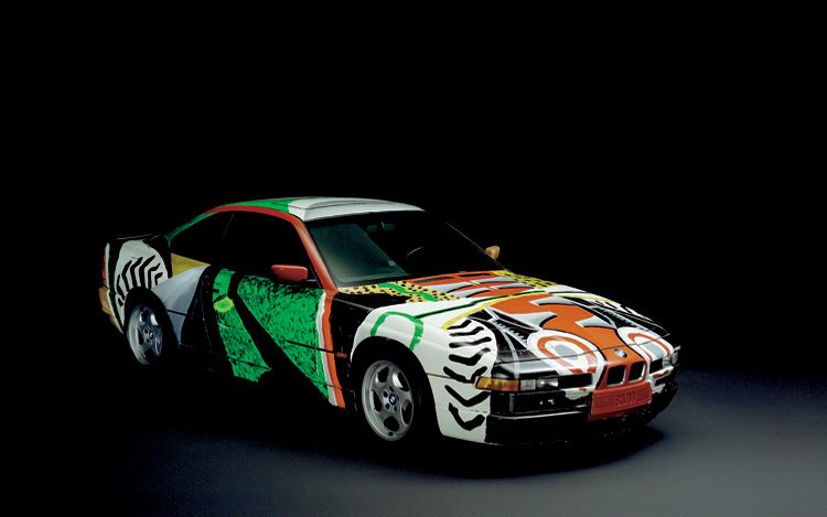 BMW 850 CSi Art Car # 14 (1995): David Hockney