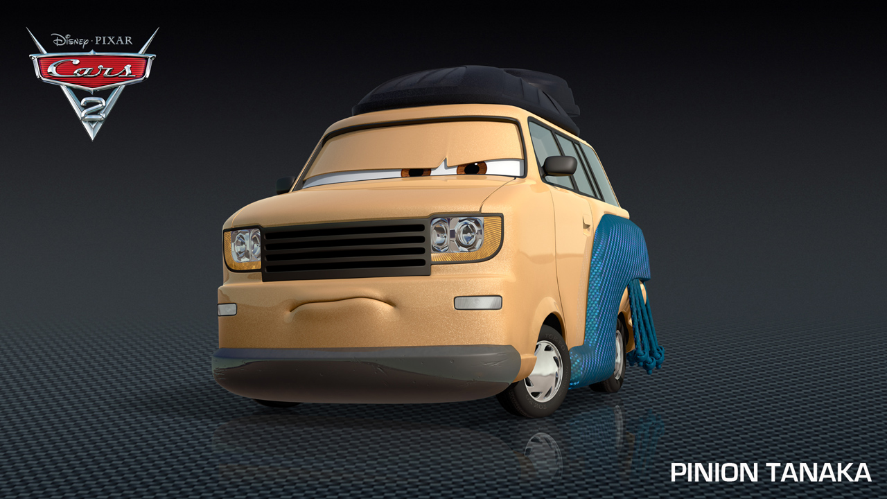 Cars 2 Characters: Pinion Tanaka