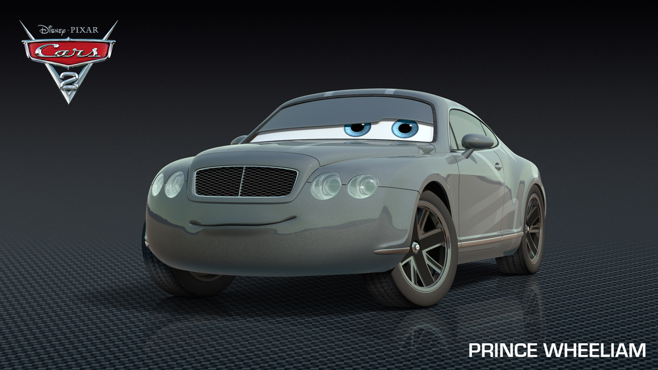 Cars 2 Characters: Prince Wheeliam