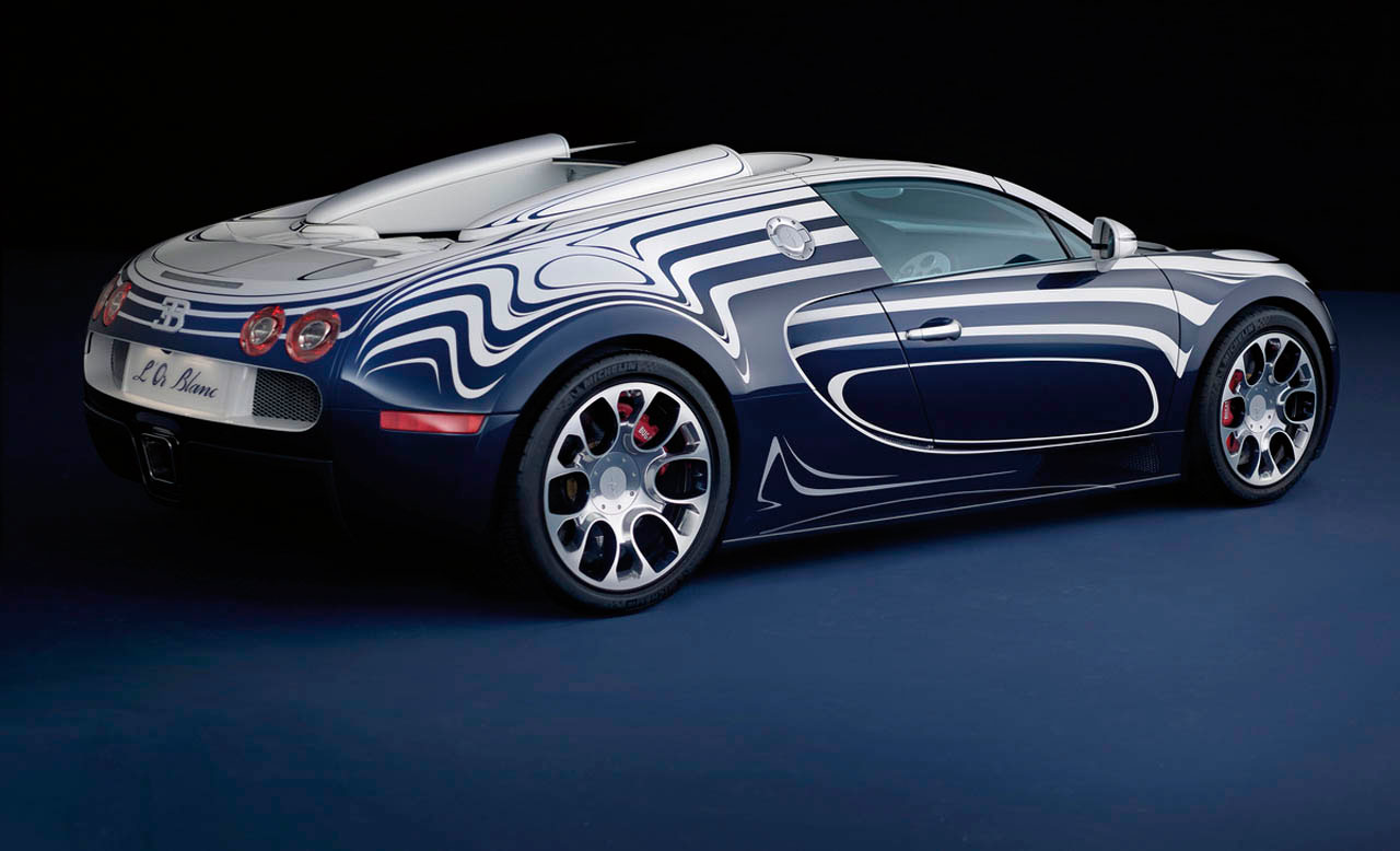 Bugatti Veyron L'Or Blanc (2011): «фарфоровый» суперкар