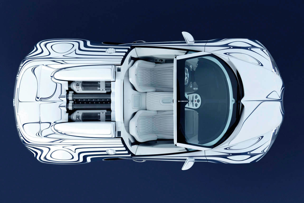 Bugatti Veyron L'Or Blanc (2011): «фарфоровый» суперкар