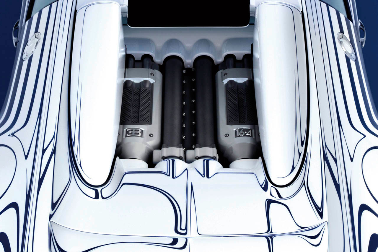 Bugatti Veyron L'Or Blanc (2011): «фарфоровый» суперкар