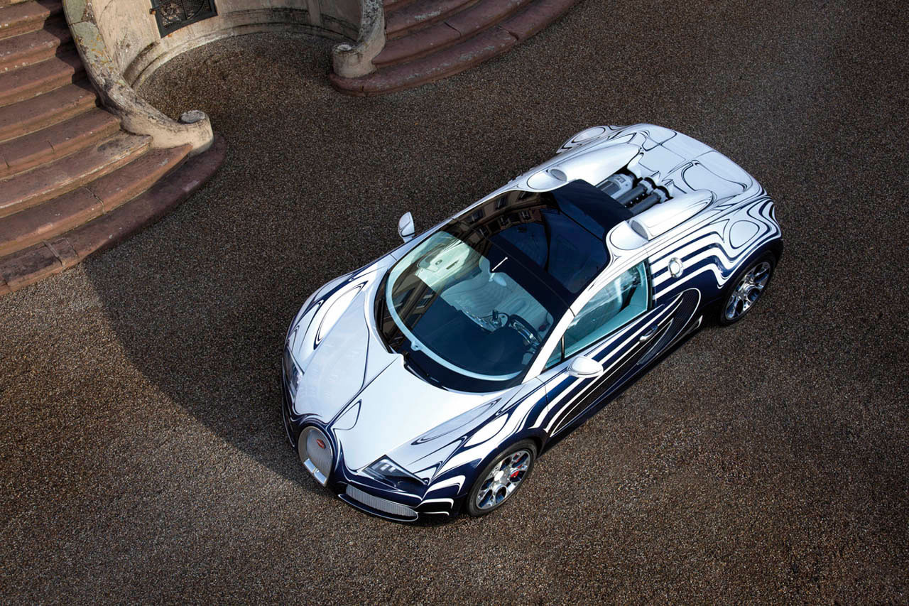 Bugatti Veyron L'Or Blanc (2011): «фарфоровый» суперкар