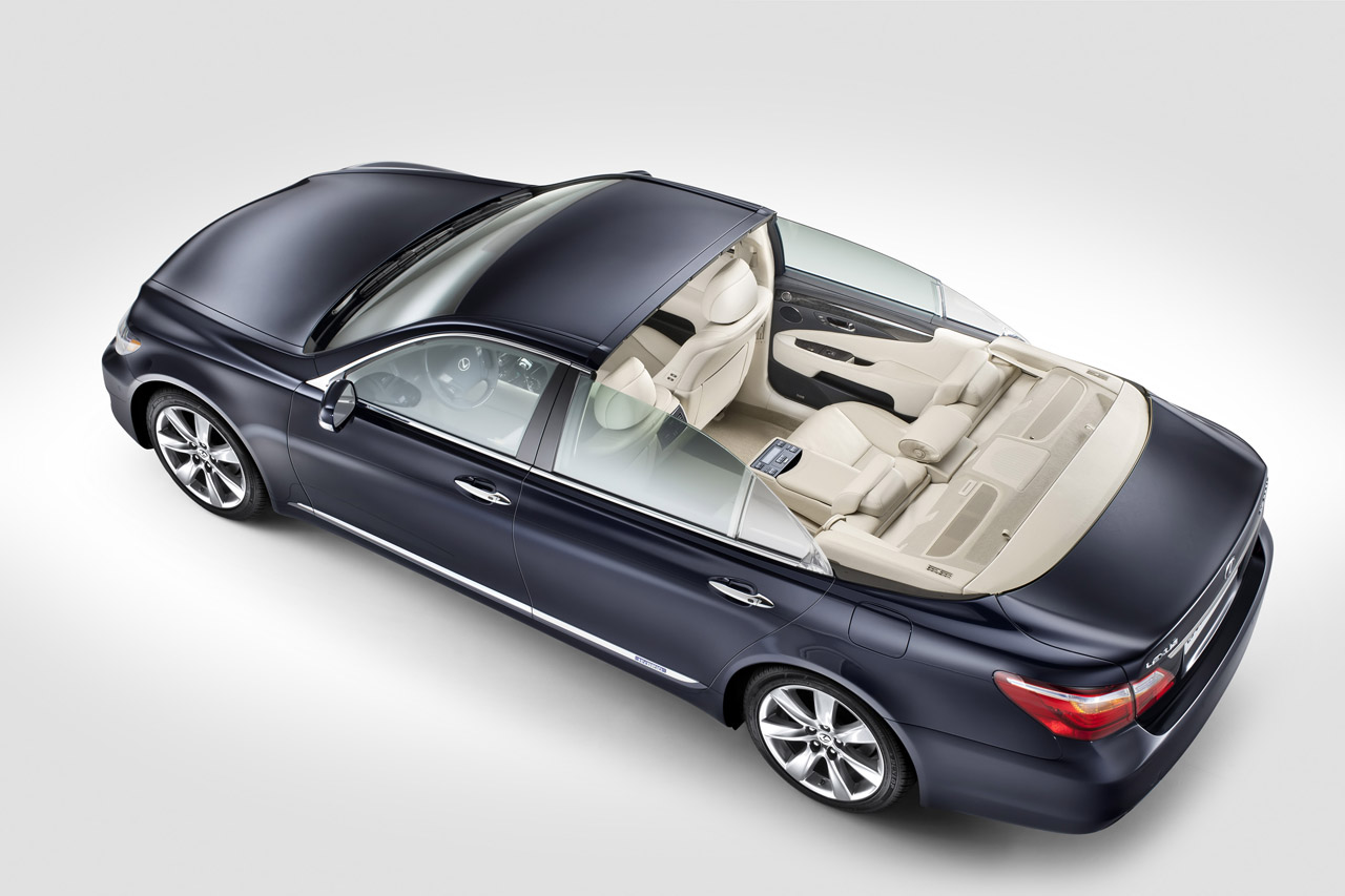 Lexus LS 600h Landaulet (2011): Редкий кузов для монархов