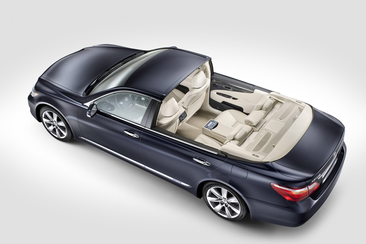 Lexus LS 600h Landaulet (2011): Редкий кузов для монархов