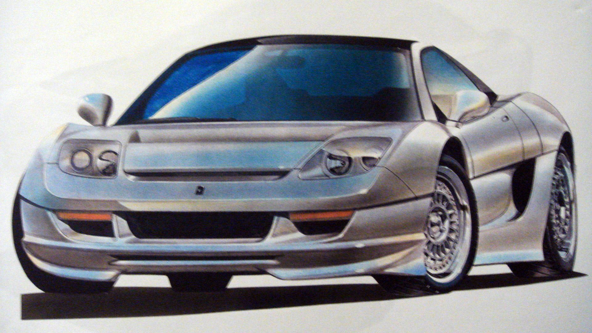 Gigliato Design Aerosa (1997) - Design Sketch
