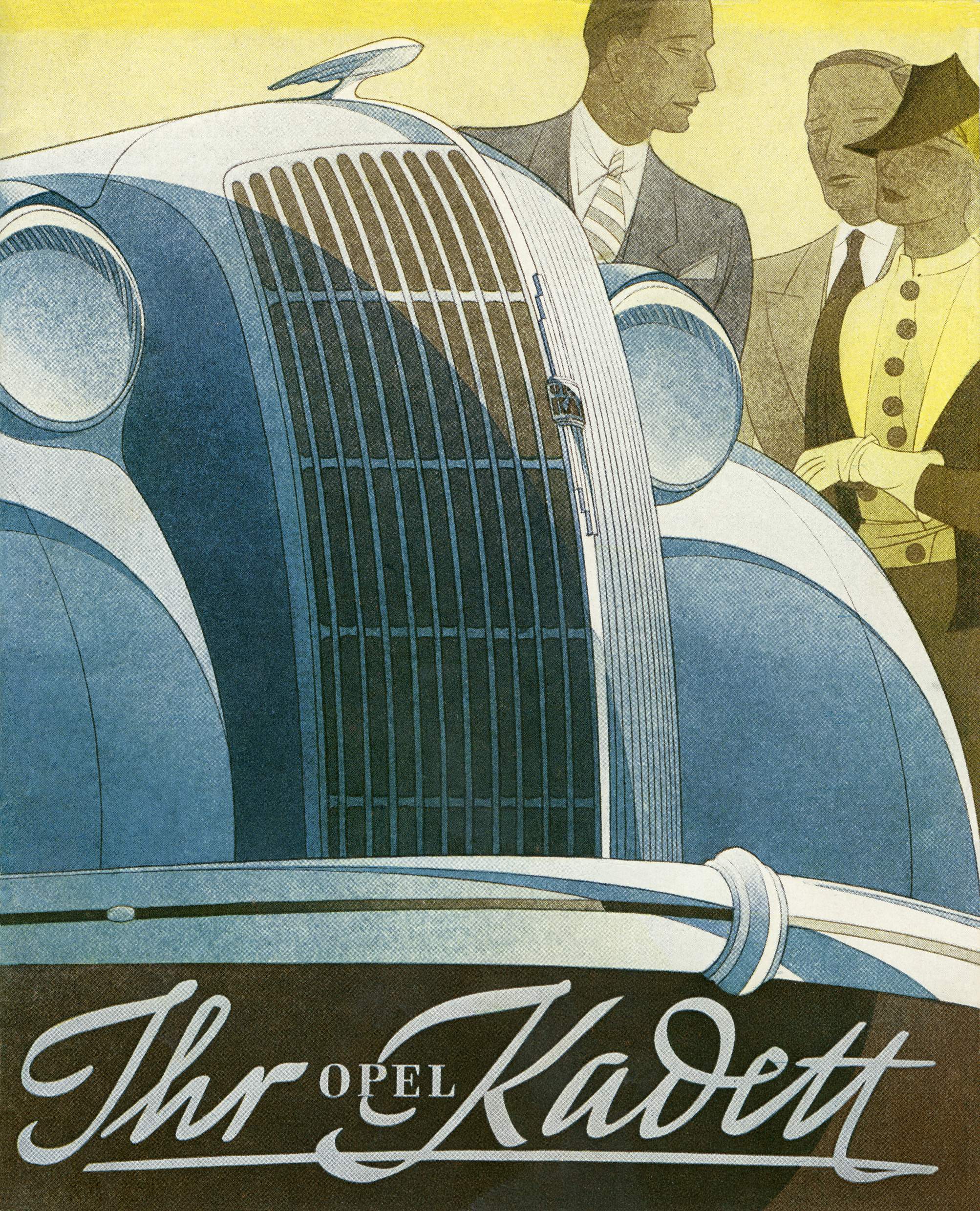 Opel Kadett: Graphic by Bernd Reuters