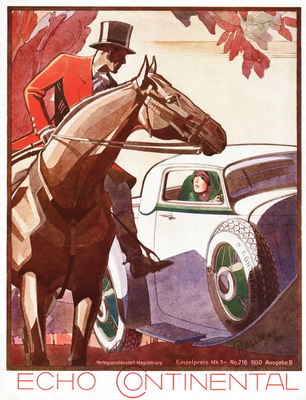Echo Continental Cover (1930): Graphic by Bernd Reuters