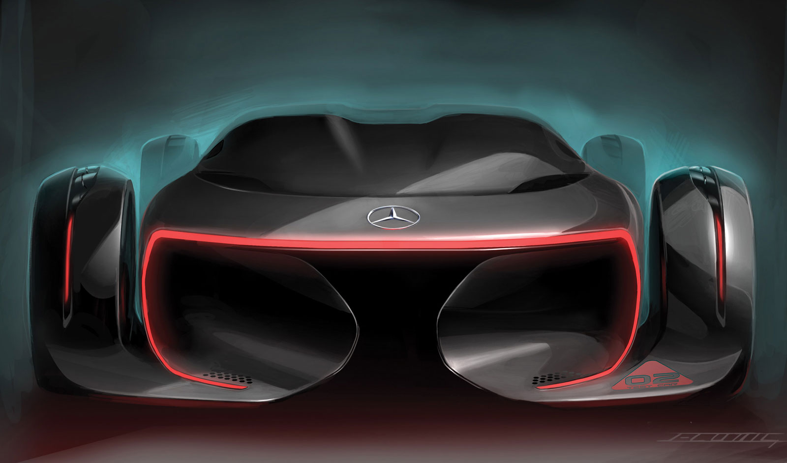 LA Design Challenge (2011): Mercedes-Benz Silver Arrow Concept
